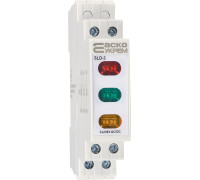 Сигнальный индикатор трехфазный, 230V AC/DC, SLD-3