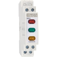 Сигнальный индикатор трехфазный, 230V AC/DC, SLD-3