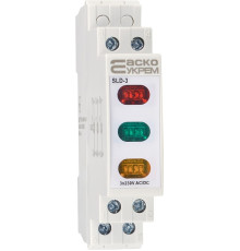 Сигнальный индикатор трехфазный, 230V AC/DC, SLD-3