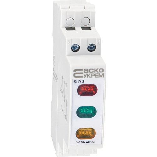 Сигнальный индикатор трехфазный, 230V AC/DC, SLD-3 A0140030036