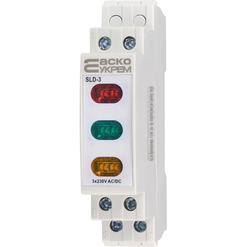 Сигнальный индикатор трехфазный, 230V AC/DC, SLD-3 A0140030036