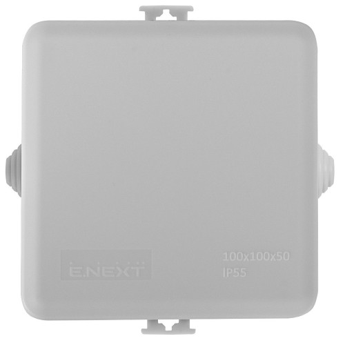 Распределительная коробка 110х110х58, IP55, e.db.stand.100.100.50u Enext s027041