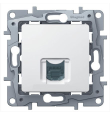 Розетка телефонная RJ11, белый, 672240 Legrand Etika