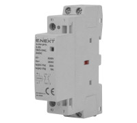 Модульный контактор 25А 2р 1NO+1NC, катушка 24В, e.mc.pro.2.25.1NO+1NC