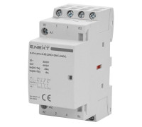 Модульный контактор 25А 4р 2NO+2NC, катушка 24В, e.mc.pro.4.25.2NO+2NC
