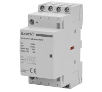 Модульный контактор 25А 4р 4NO, катушка 24В, e.mc.pro.4.25.4NO.24DC