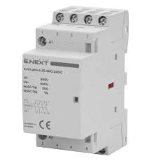 Модульный контактор 20А 4р 4NO, катушка 24В, e.mc.pro.4.20.4NO.24DC