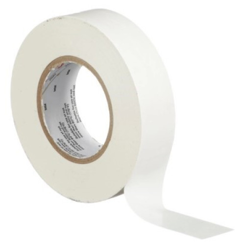 Изолента ПВХ белая, 20м, Temflex 165 3M