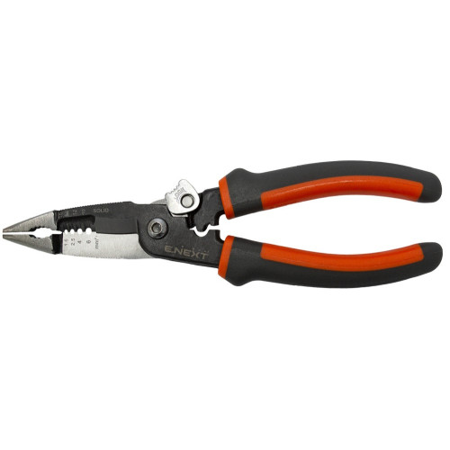 Электромонтажные клещи 5 в 1, универсальные, e.tool.pliers.ts.5in1 Enext t005101