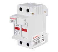 Держатель предохранителей 10х38 до 32А, DC, 2 полюса, на дин-рейку, e.fuse.gpv.1038.h2 Enext