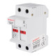 Держатель предохранителей 10х38 до 32А, DC, 2 полюса, на дин-рейку, e.fuse.gpv.1038.h2 Enext i0300008