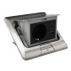 Лючок 220В + USB A+C, алюминий, IP44, ElectroHouse EH-F012