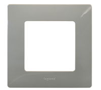 Рамка 1 пост, светлая галька, 672521 Legrand Etika
