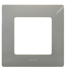 Рамка 1 пост, светлая галька, 672521 Legrand Etika