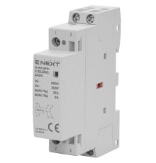 Модульный контактор 25А 2р 2NO, катушка 24В DC, e.mc.pro.2.25.2NO.24DC