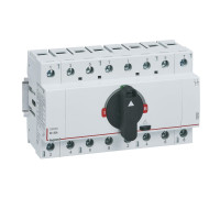 Перекидной рубильник I-0-II, 32А, 4 полюса, DSX TSE 63 Legrand