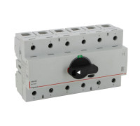 Перекидной рубильник I-0-II, 125А, 3 полюса, DSX TSE 160 Legrand