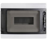 Корпус пластиковый на 8 модулей навесной, влагозащищенный IP65, e.plbox.pro.n.8 Enext
