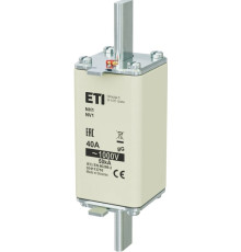 Предохранитель 40A 1000V AC, gG, NH-1C