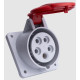 Розетка встроенная 16A, 400V, 3P+N+PE, IP54 EE-1653 N ETI 4482162
