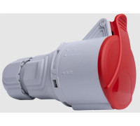 Силовая розетка 16А, 380В, 5 полюсов, IP44, переносная, ES-1653 N ETI 4482160