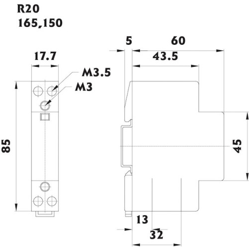 Контактор модульный тихий, 25А, 220В, 1но, R 25-10 230V, ETI 2463500