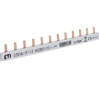 Шина питания IZS 16/1F/12 (16мм кв, 1P, 12 модулей, Pin)