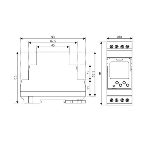 Таймер с Wi-Fi, SHT-13/2 UNI ETI 2470305