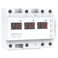 Переключатель фаз 40А, ZUBR S6-40 red