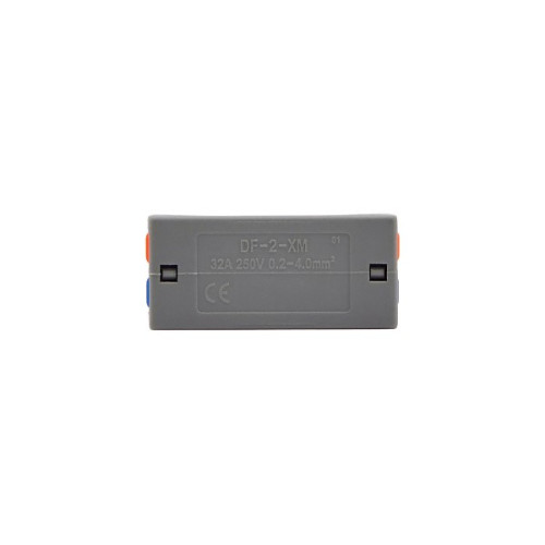 Миниатюрная соединительная клемма проходная, 2 полюса, DF-2-XM/2-2A A0130010219
