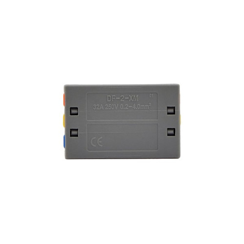 Миниатюрная соединительная клемма проходная, 3 полюса, DF-2-XM/2-3A A0130010220