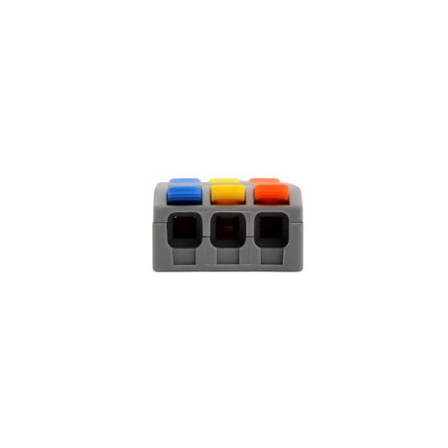 Миниатюрная соединительная клемма проходная, 3 полюса, DF-2-XM/2-3A A0130010220