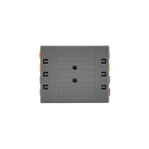 Миниатюрная соединительная клемма проходная, 4 полюса, DF-2-XM/2-4A A0130010221
