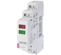 Индикатор напряжения на дин-рейку, красный+зеленый, LED, SON H-2GR, ETI