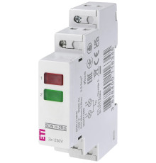 Индикатор напряжения на дин-рейку, красный+зеленый, LED, SON H-2GR, ETI