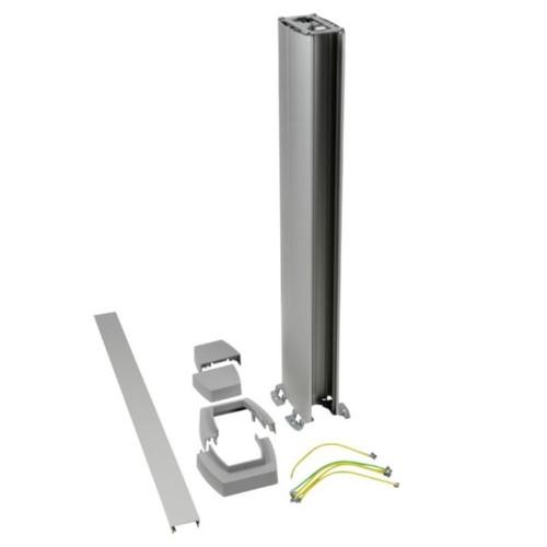 Колонна для розеток напольная, высота 68 см, алюминий, Snap-On Legrand 653024