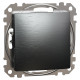 Кнопочный выключатель, матовый титан, Sedna Design Schneider Electric SDD172111U
