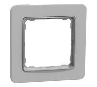Рамка 1-пост, матовый глиняно-серый, Sedna Design