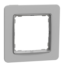 Рамка 1-пост, матовый глиняно-серый, Sedna Design