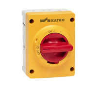 Выключатель безопасности 40А AC23 / 63A AC-23, 690В, (22 кВт) в защитном корпусе IP66