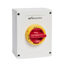 Выключатель безопасности 80А AC22 / 80A AC-23 / 40A, 690В, (37 кВт) в защитном корпусе IP66