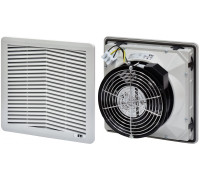 Фильтрующий вентилятор 230м куб/ч, 250x250x125мм, 230VAC, IP54, RAL7035, EF-250-230-230V