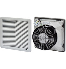 Фильтрующий вентилятор 230м куб/ч, 250x250x125мм, 230VAC, IP54, RAL7035, EF-250-230-230V