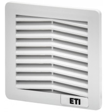 Решетка с фильтром 107x107x23мм, IP54, EF-107E