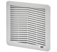 Решетка с фильтром 204x204x30мм, IP54, EF-204E