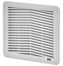 Решетка с фильтром 204x204x30мм, IP54, EF-204E
