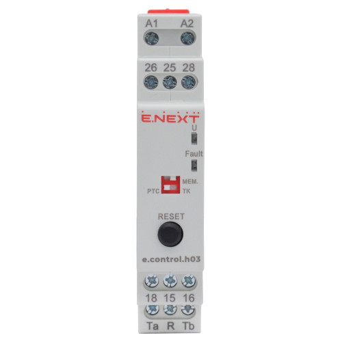 Реле контроля температуры обмотки двигателя, e.control.h03 ENEXT i0310043