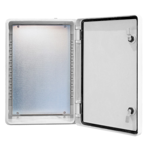 Корпус ударопрочный из GRP-полиэстера 500 x 350 x 220мм, IP67, e.plbox.industrial.50.35.22 ENEXT i0601003