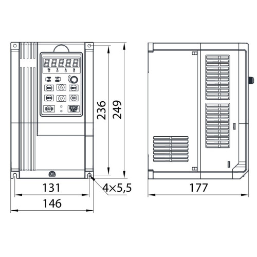 Преобразователь частотный 11кВт, 3ф/380В, ef-drive.pump.11 ENEXT i0801007