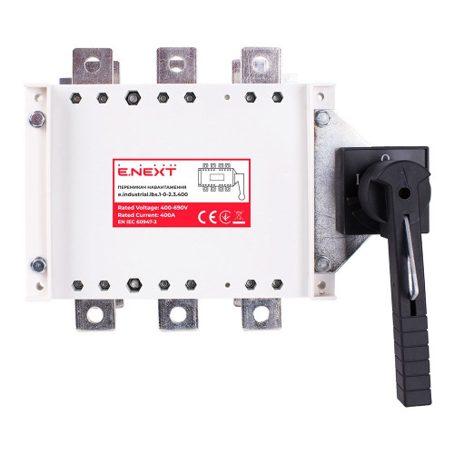 Переключатель нагрузки 630А, 3P, e.industrial.lbs.1-0-2.3.630 ENEXT i089010